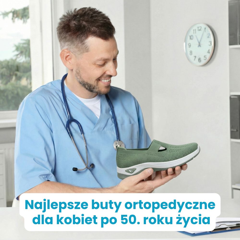 Ortopedyczne buty typu slip-on – Komfort i ulga w bólu dla kobiet 50+