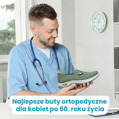 Ortopedyczne buty typu slip-on – Komfort i ulga w bólu dla kobiet 50+